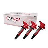 CAPSOL プレオ L285B 強化イグニッションコイル 燃費改善 ハイパワー 馬力アップ 3本セット 1台分 19500-B2051 19500-B2050