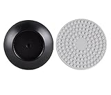 sky voyage ウォールセーバー ベビーゲート ペット用ゲート 壁保護 パッド 滑り止め 直径 10.5cm 2個セット (黒)