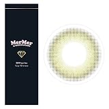 カラコン MerMer by RICH STANDARD GEM シリーズ 14.0mm 1day 10枚入り (ジェムグリーン, ±0.00)