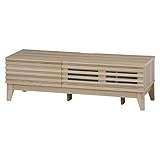 不二貿易(Fujiboeki) Tv台 ナチュラル 幅120×奥行42×高さ38.5cm ライン 98661