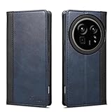 AQUOS R9 Pro ケース 手帳型 SH-54E手帳型 SH-M30 手帳型ケース Rssviss スマホケース カードポケット付き ケース アクオス アル9 プロ 手帳型ケース 全面保護 衝撃吸収 財布型 内蔵マグネット ベルトなし スタンド機能付き AQUOS R9 Pro (SH-54E/SH-M30)専用ケース 6.7inch ダークブルー