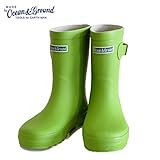 (オーシャン&グラウンド)Ocean&Ground カラーレインブーツ ライトグリーン 22cm