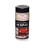 アサヒペン 水性ステイン ホワイト 300ML 【まとめ買い5個セット】