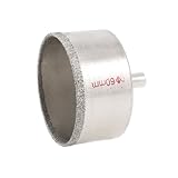 uxcell ホールソー　タイル ガラス 51mmの長さ 60mmのダイヤ モンド 工具 花崗岩の切削