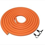 JIS規格合格品 十川ゴム ガスコンロ ガスホース 都市ガス用 プロパンガス用 （LPガス） 内径9.5mm 各種サイズ (LPガス, 4m)