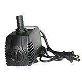 Homyl 水中ウォーター　ポンプ　水族館　池噴水　耐久性　噴水　調節可能　25W　