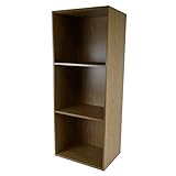 コーナン オリジナル 3段A4ボックスα KR18-7296-OAK オーク 約幅41.8×奥行29.0×高さ104.2cm