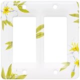 LibertyセラミックDecorator壁スイッチプレート/プレート/カバー Double 64528 1