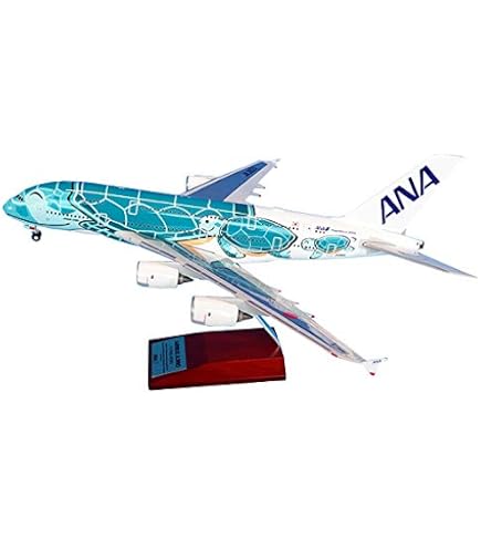 Amazon | 全日空商事 1/200 A380 JA382A FLYING HONU エメラルド