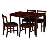 (エーハート)AHEART ダイニング5点セット 天然木 SI 19 ブラウン