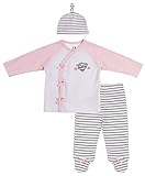 Asher and Olivia SLEEPWEAR ベビー・ガールズ カラー: ピンク
