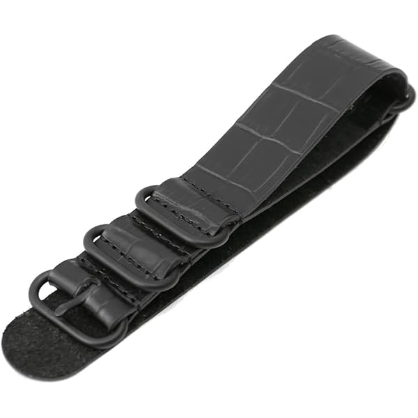 Amazon.co.jp: [MOD] CROCO ZULU STRAP バンド 交換 ベルト 替え