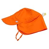 アイプレイ 帽子 サンウェア フラップ付キャップ Lサイズ オレンジ 737101 べビー 赤ちゃん Iplay ネコポス発送 [並行輸入品]