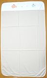 ベビー 防水シーツ 70×120cm ナチュラルカラーコットン おさかな