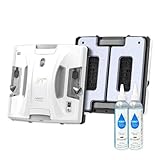 HOBOT-S7 Pro【LIXILオリジナルセット】安心サポート 全自動の窓掃除 ホボット AI搭載 自動スプレー搭載 水拭き 乾拭き 強力吸引 落下防止 省スペース設計 窓掃除ロボット ロボット掃除機