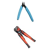 Perfk 圧着　切断工具　ケーブルワイヤーストリッパー　ワイヤーケーブルカッター　多機能　プライヤー
