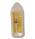 ミッフィー 舟形湯温計N イエロー