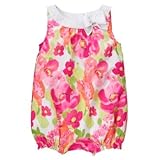 ジンボリー GYMBOREE/ フローラルバブルワンピース ポピーガーデン ロンパース半袖 6～12ヶ月【並行輸入】