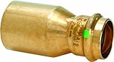 Viega 78092 ProPress Zero Lead Copper Reducer with 1-1/4-Inch by 3/4-Inch FTG x P by Viega PEX [並行輸入
