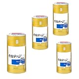 セロテープ 透明テープ 大巻き 18mm×35m 4本セット 40個 業務用 梱包