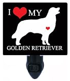 Night Light – I Heart My Golden Retriever – Love – 犬