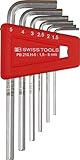 PBピービー ホルダー付六角棒レンチセット210H-5CN