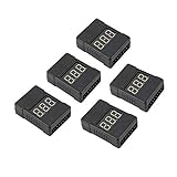 LiPoバッテリーチェッカー、電圧アラーム、RC 1-8Sバッテリーテスターモニター低電圧ブザーアラーム、Lipo Life LiMn Li-ionバッテリー用LEDインジケーター（5パック）