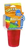 The First Years Take & Toss Spill-Proof Sippy Cups - Multicolor - 10 oz - 4 ct by The First Years [並