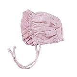 ベビー幼児サン帽子ボンネットベビーパイロットキャップビーニー幼児帽子0-10ヶ月、ピンク