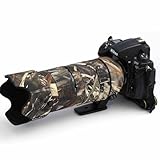 ロランプロ ニコン AF-S NIKKOR 70-200mm f/2.8E FL ED VR レンズ用 迷彩柄 レインカバー #9 リード 防水