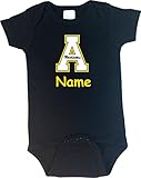 Future Tailgater Appalachian State PersonalizedカラーBaby Onesie 12-18 months