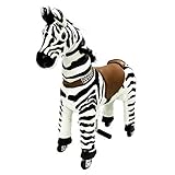 ラングスジャパン(RANGS) エコポニー シマウマ シーズン2 3歳以上 耐荷重30kg 本物の馬のように動き出す EcoPony