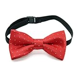 MHA　子供用 蝶ネクタイ ドット柄　20048 A.レッド