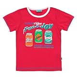 デンマークの子供服ブランドMeToo Fun&Joy 半袖 レッド Ｔシャツ 98ｃｍ
