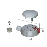 LIXIL(リクシル) INAX シャワーバス水栓・プッシュ水栓用温調ハンドル部 A-5357-1