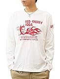 [ジーンズバグ] ロンＴ RED CHERRY SODA オリジナル アメカジ プリント 長袖 Tシャツ メンズ レディース LRT-RCSODA Ｌ シロ（1）