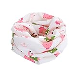 Tonsee 子供用 マフラー 可愛い ネックウォーマー カートゥーン パターン 暖かい スカーフ 防寒 (4)