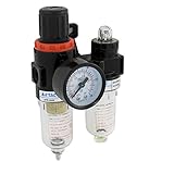 uxcell　エアソース治療フィルター　AFC-2000　圧力計　AFC-2000