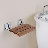 hanebathチーク材折りたたみシャワーSeat – Natural