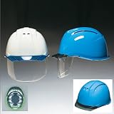 高品質 安全ヘルメット［DIC HELMET］安全ヘルメット（AP11-CSW）アクアブルー×スモーク