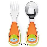 スキップホップ　ズー スプーン＆フォークセット (イヌ)