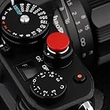 Haoge SRB-DR 金属製カメラシャッターボタン レリーズボタン FUJIFILM 富士フイルム X-E1 X-E2 X-E2S X-E3 X-T2 X-T3 X-T10 X-T20 X-Pro1 X-Pro2 X100 X100T X100S X100F Leica ライカ M2 M3 M6 M7 M8 M9 M10 M-E M-P M9-P M-A用