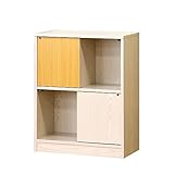 クロシオ カスタネットラック2段 ホワイト 幅60cm キャビネット リビングボード