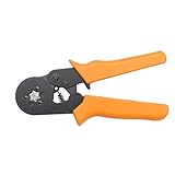 Suyepミニタイプ自己調整式圧着プライヤHSC8 6-6 (1, 黄)