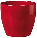 シューリッヒ　鉢カバー　920 ENERGY RED 3.5号鉢用　光沢のある深みのあるレッド色