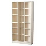 【開梱設置サービス付】完成品 国産本棚 スライド書棚 TW-S (ホワイト)