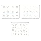 3 枚入り S サイズ 痛バッグシート推し活用 缶バッジプレート 収納 つや消し透明 痛バ デコレーション 推し活 54mm 65mm 76mm 缶バッジ対応