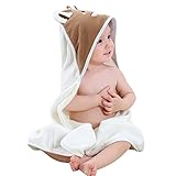 Zhhlinyuan 新生児の幼児 Bathing Swimming Wrap Blanket バス Towel キッズ ベビー コットン Hooded タオル