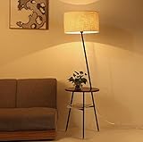 AMOS フロアランプリビングルームベッドルーム棚シンプルな近代的な垂直の床のベッドサイドランプ