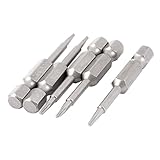 50ミリメートルの長さの1/4インチ六角シャンクT6磁気トルクスドライバービットクリニーク